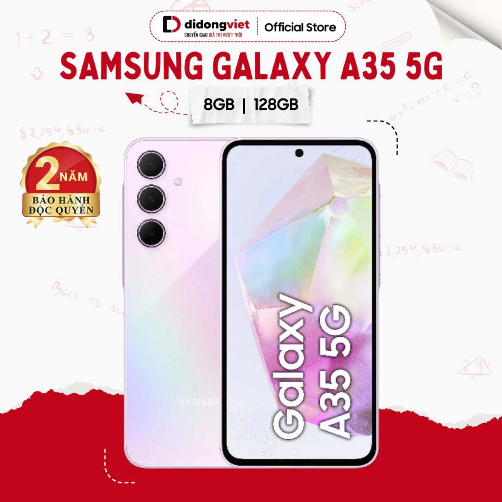 Điện thoại Samsung Galaxy A35 5G Ram 8GB | 128GB Chính Hãng