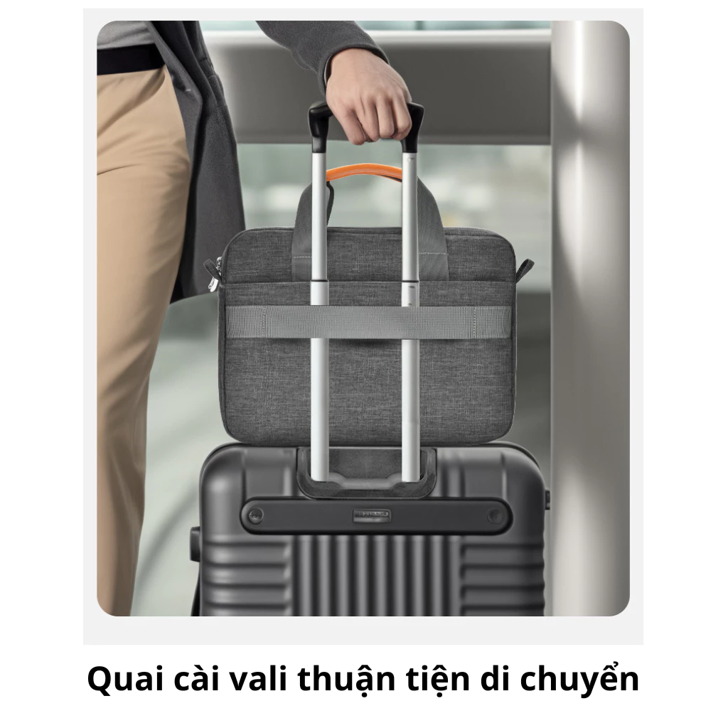 Túi đựng laptop, macbook, surface chống sốc KINMAC size 13-16inch