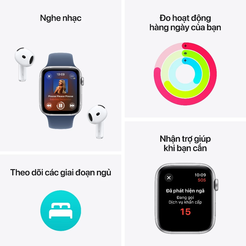 Apple Watch SE GPS 40mm - Sport Band (2024)